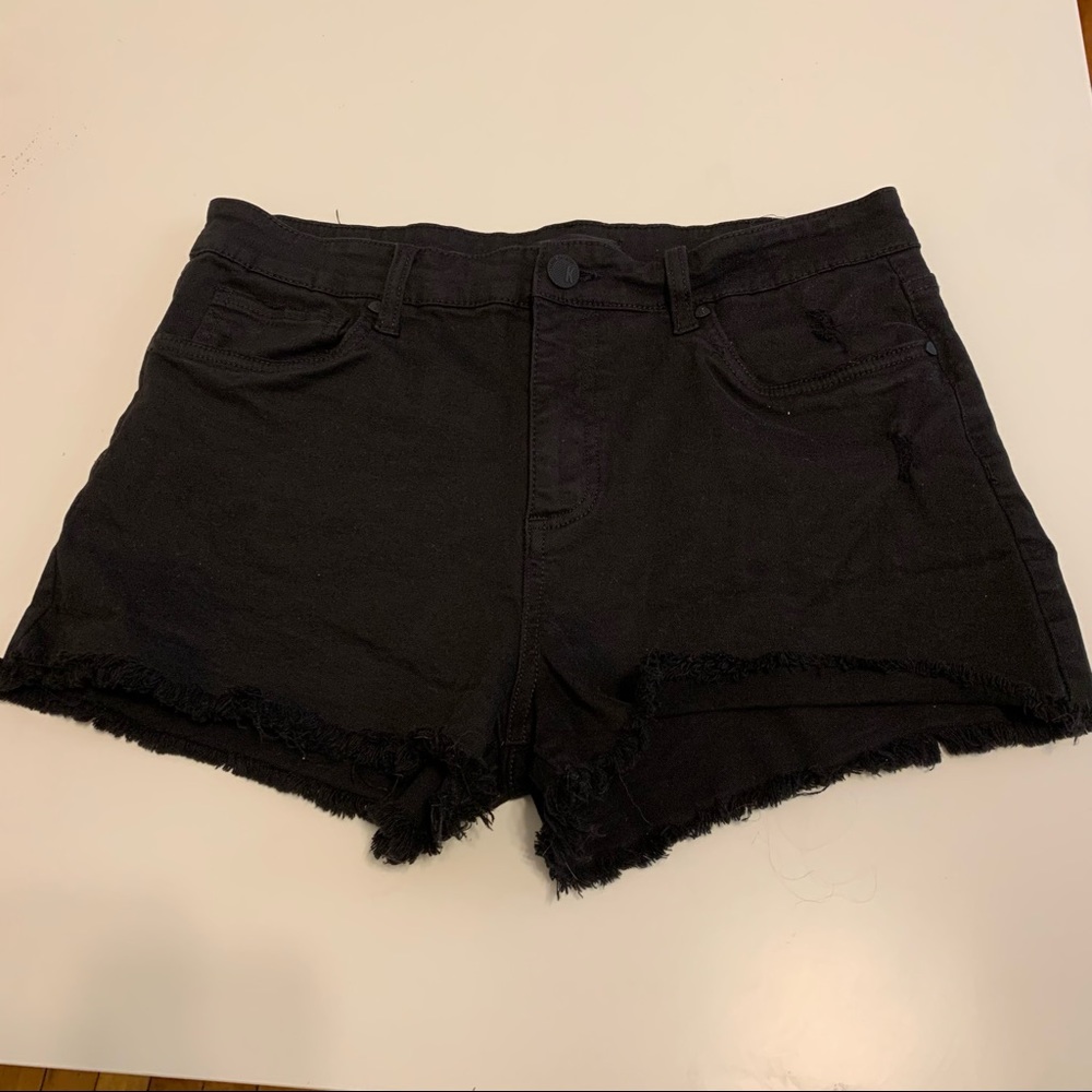 Cutoff Jean Shorts